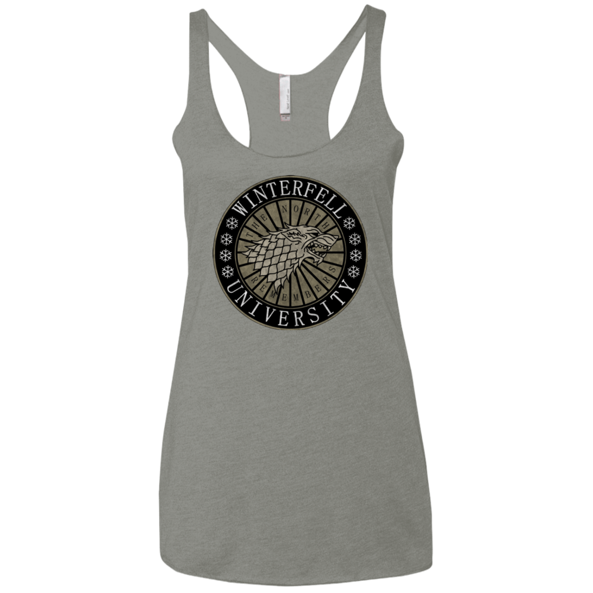 T-Shirts Venetian Grey / X-Small North university Women's Triblend Racerback Tank