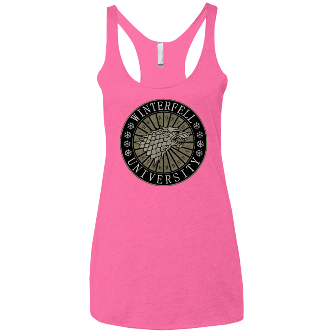 T-Shirts Vintage Pink / X-Small North university Women's Triblend Racerback Tank