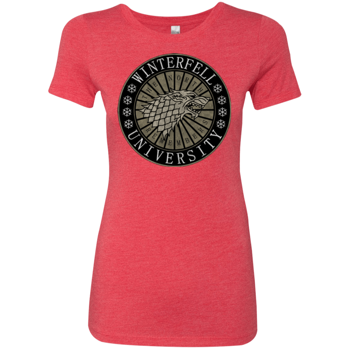 T-Shirts Vintage Red / Small North university Women's Triblend T-Shirt