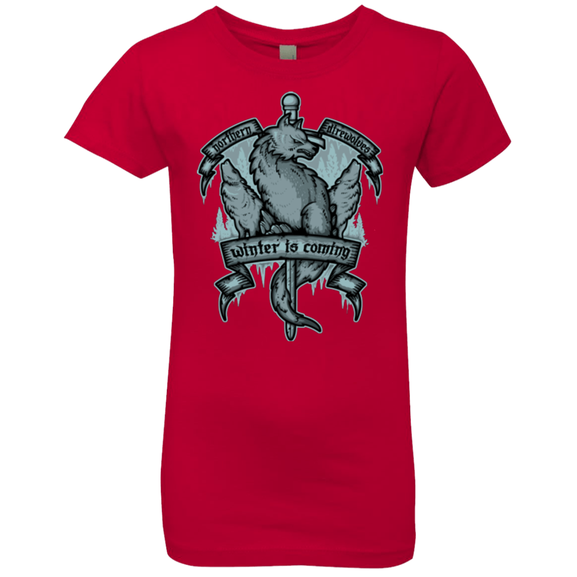 Northern Direwolves Girls Premium T-Shirt