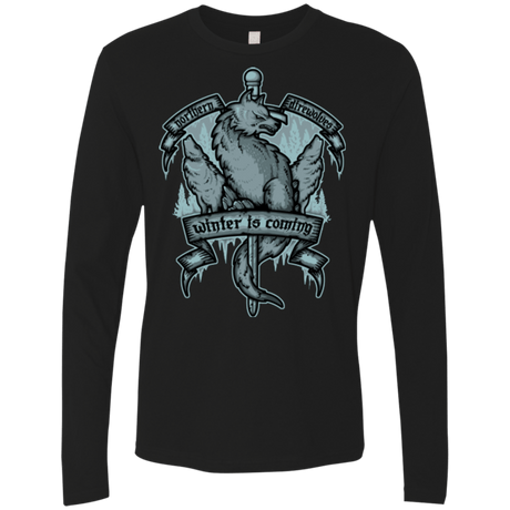 T-Shirts Black / Small Northern Direwolves Men's Premium Long Sleeve
