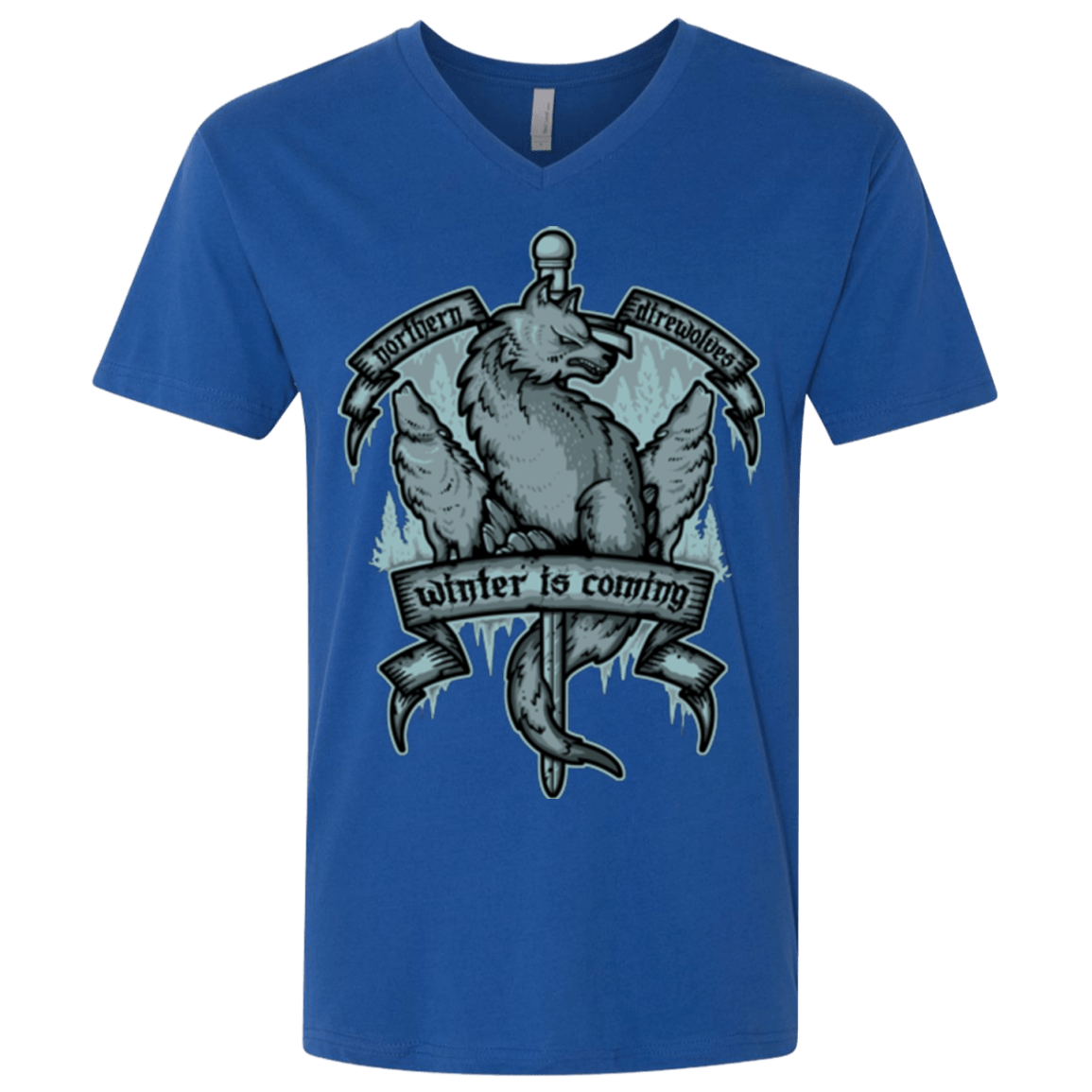 Northern Direwolves Men's Premium V-Neck