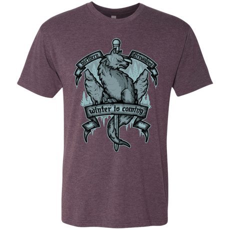 T-Shirts Vintage Purple / Small Northern Direwolves Men's Triblend T-Shirt