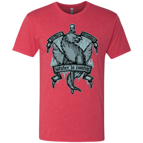 T-Shirts Vintage Red / Small Northern Direwolves Men's Triblend T-Shirt