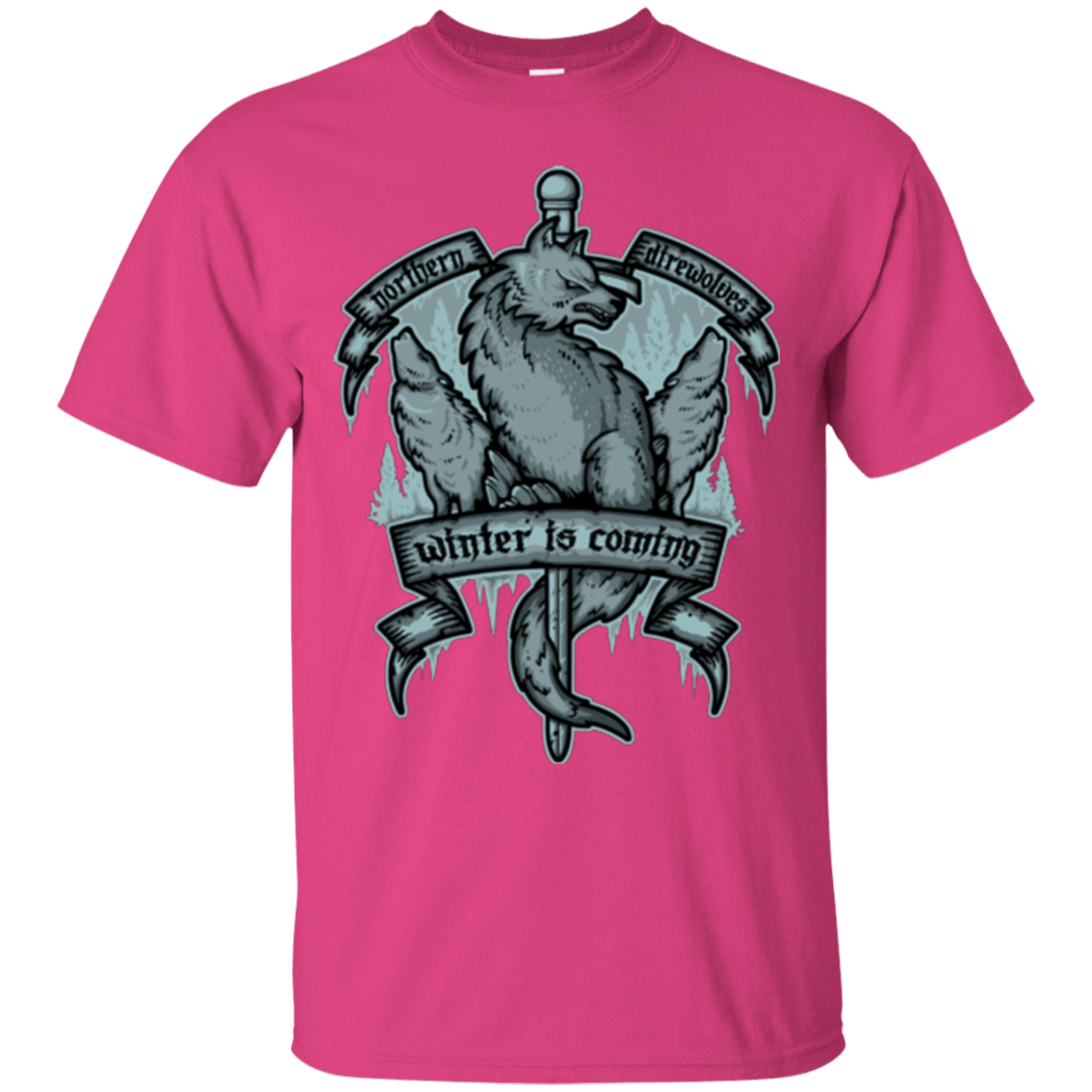 T-Shirts Heliconia / Small Northern Direwolves T-Shirt