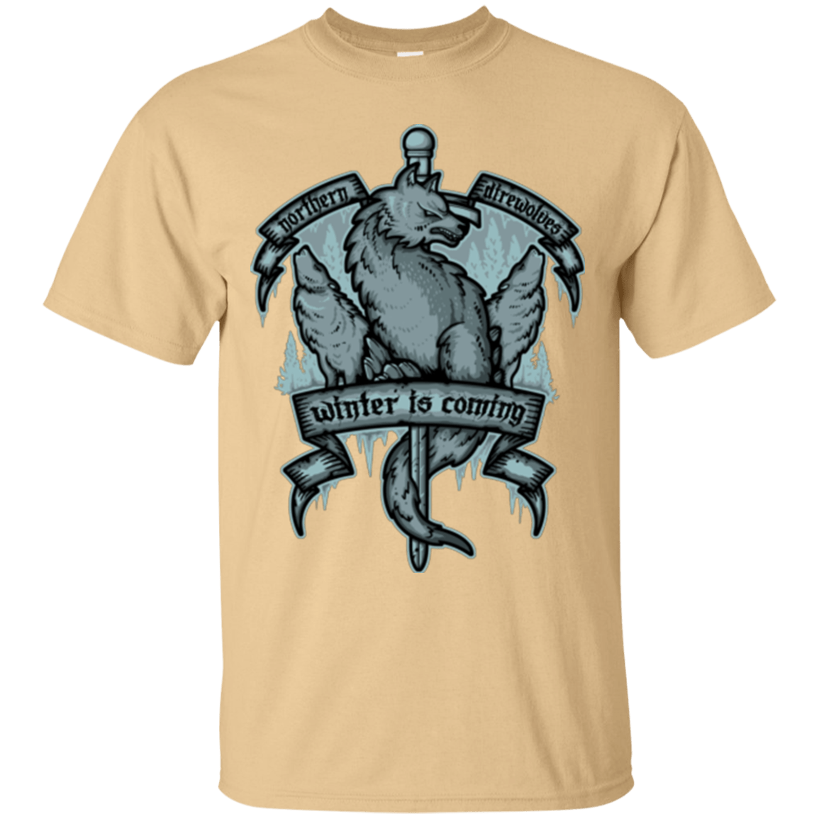 T-Shirts Vegas Gold / Small Northern Direwolves T-Shirt