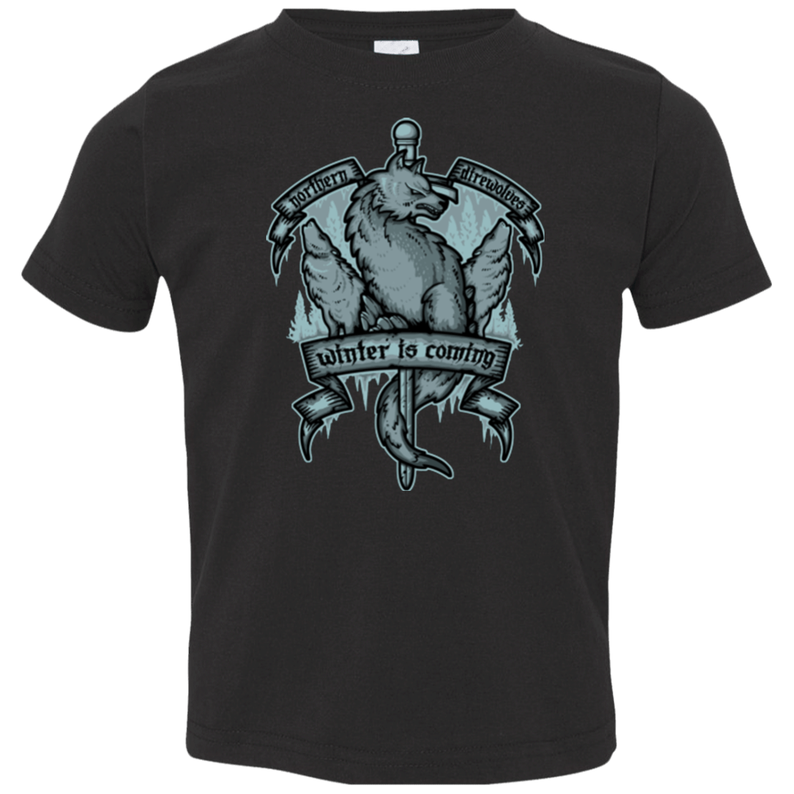 T-Shirts Black / 2T Northern Direwolves Toddler Premium T-Shirt