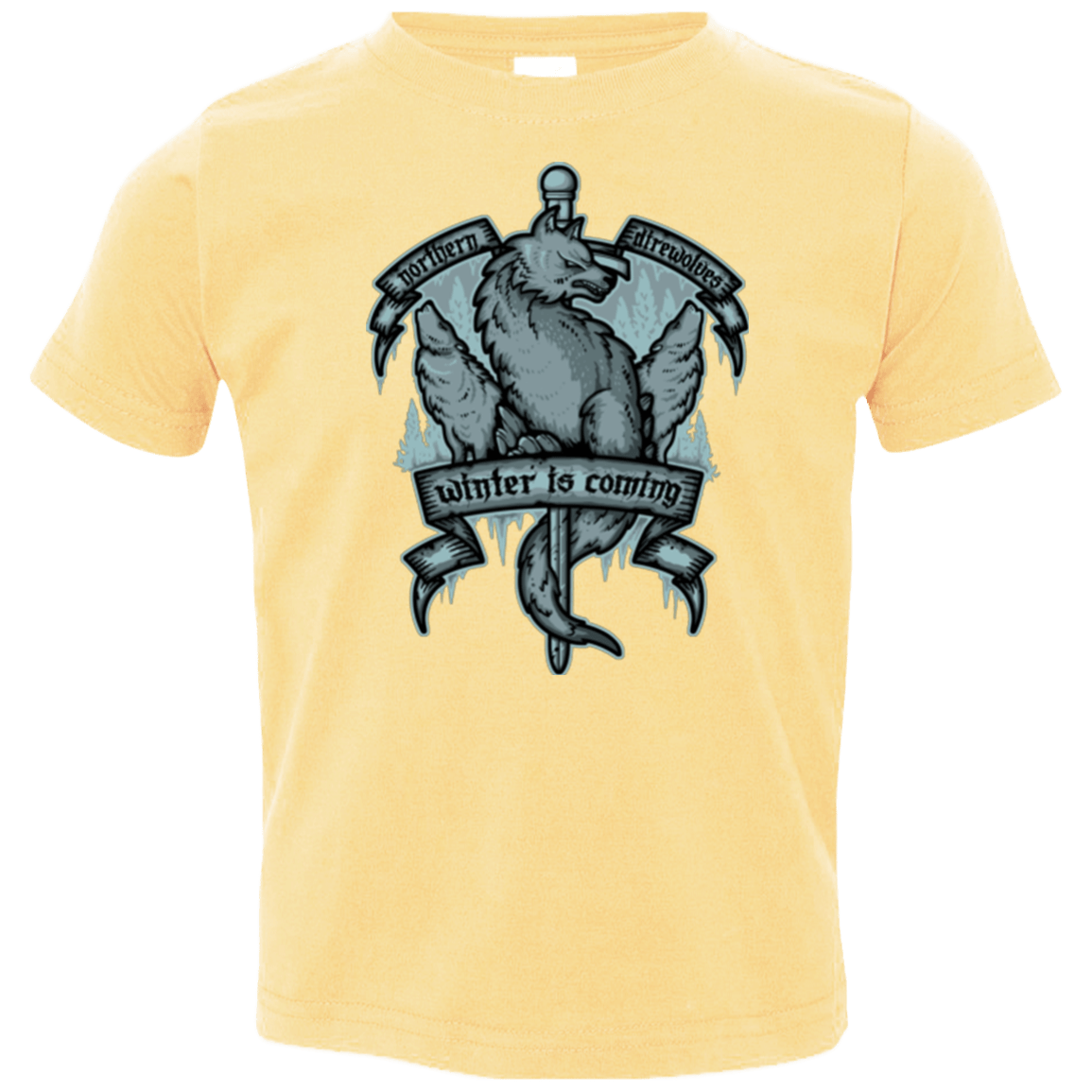 T-Shirts Butter / 2T Northern Direwolves Toddler Premium T-Shirt