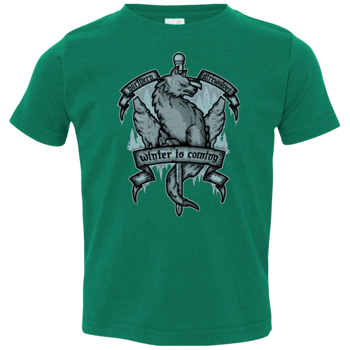 T-Shirts Kelly / 2T Northern Direwolves Toddler Premium T-Shirt