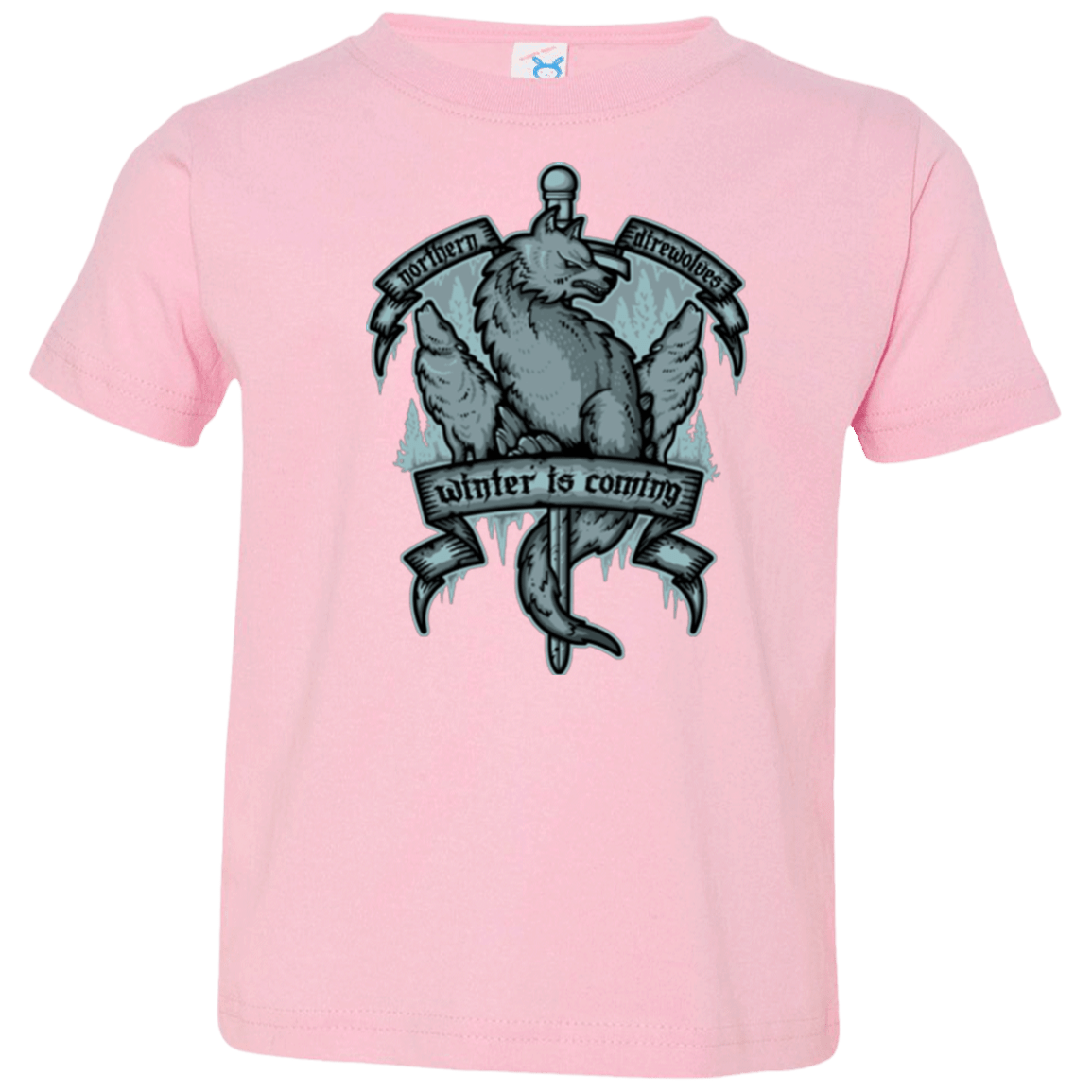 T-Shirts Pink / 2T Northern Direwolves Toddler Premium T-Shirt