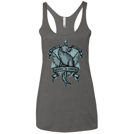 T-Shirts Premium Heather / X-Small Northern Direwolves Women's Triblend Racerback Tank