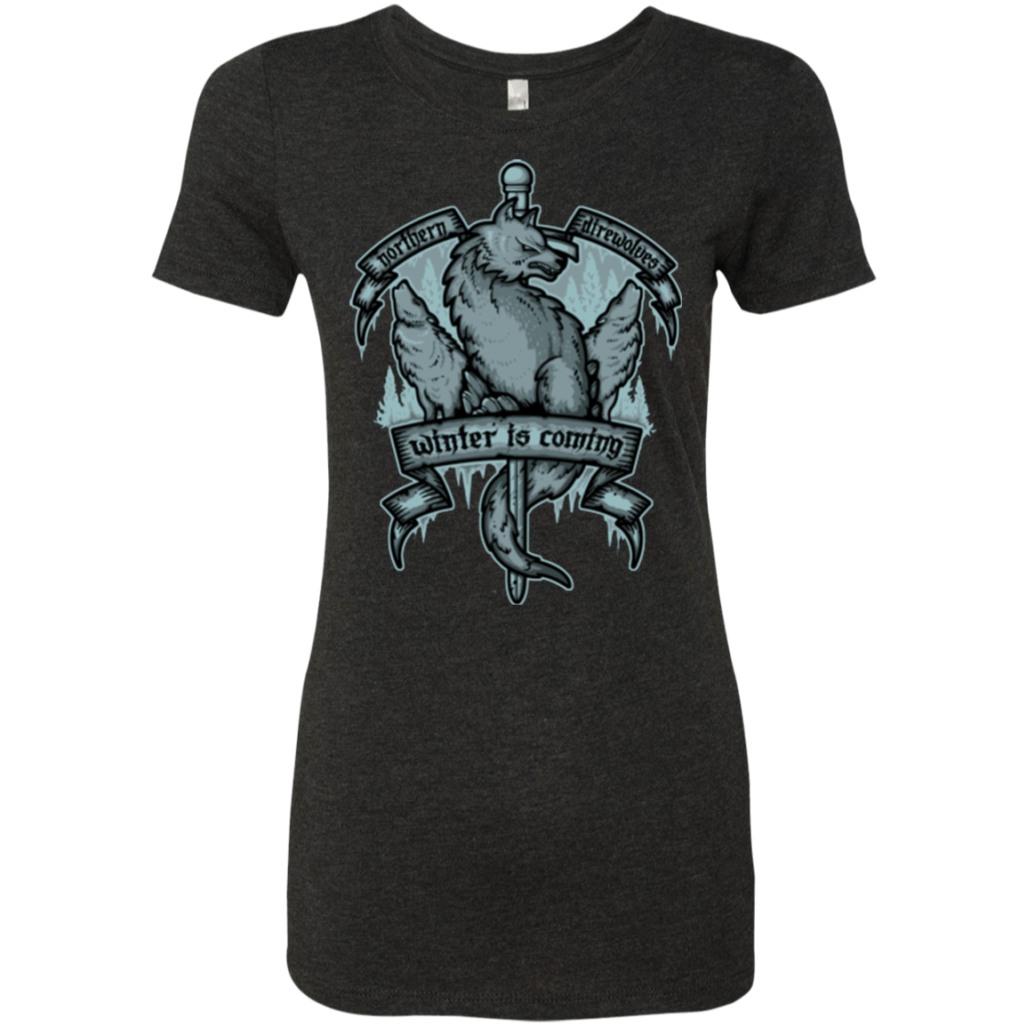 T-Shirts Vintage Black / Small Northern Direwolves Women's Triblend T-Shirt
