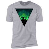 T-Shirts Heather Grey / YXS Northern Lights Pose Boys Premium T-Shirt