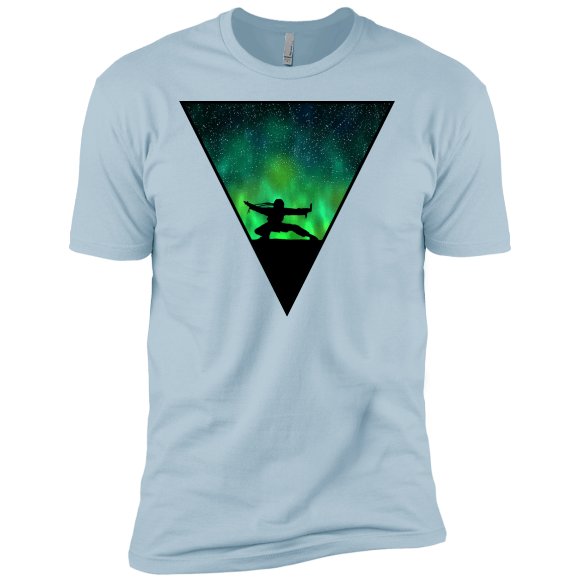 T-Shirts Light Blue / YXS Northern Lights Pose Boys Premium T-Shirt