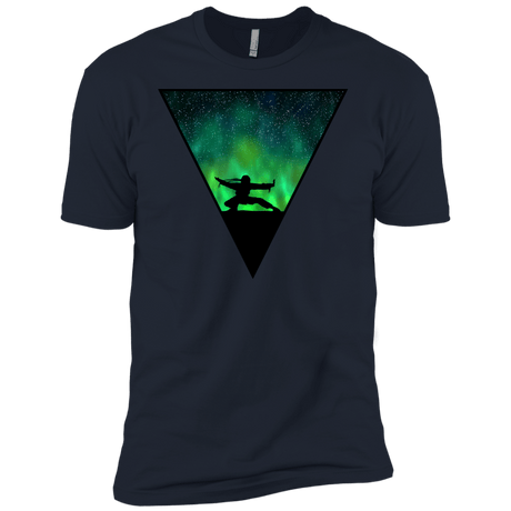 T-Shirts Midnight Navy / YXS Northern Lights Pose Boys Premium T-Shirt