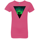 T-Shirts Hot Pink / YXS Northern Lights Pose Girls Premium T-Shirt