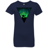 T-Shirts Midnight Navy / YXS Northern Lights Pose Girls Premium T-Shirt