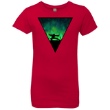 T-Shirts Red / YXS Northern Lights Pose Girls Premium T-Shirt
