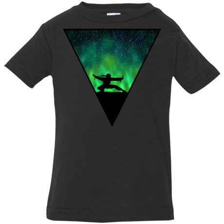 T-Shirts Black / 6 Months Northern Lights Pose Infant Premium T-Shirt