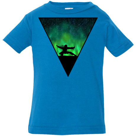 T-Shirts Cobalt / 6 Months Northern Lights Pose Infant Premium T-Shirt