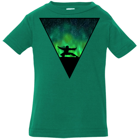 T-Shirts Kelly / 6 Months Northern Lights Pose Infant Premium T-Shirt