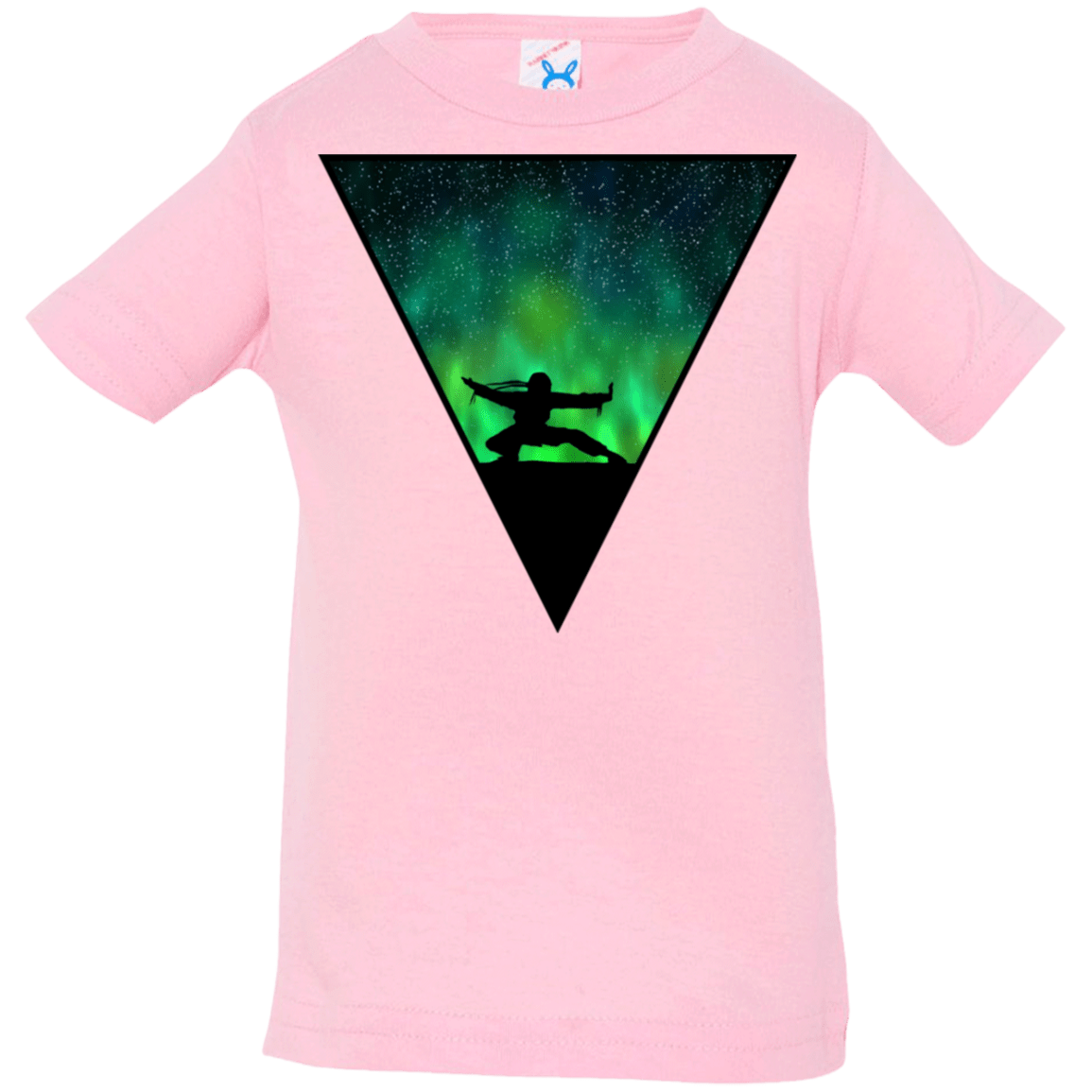 T-Shirts Pink / 6 Months Northern Lights Pose Infant Premium T-Shirt