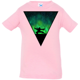 T-Shirts Pink / 6 Months Northern Lights Pose Infant Premium T-Shirt