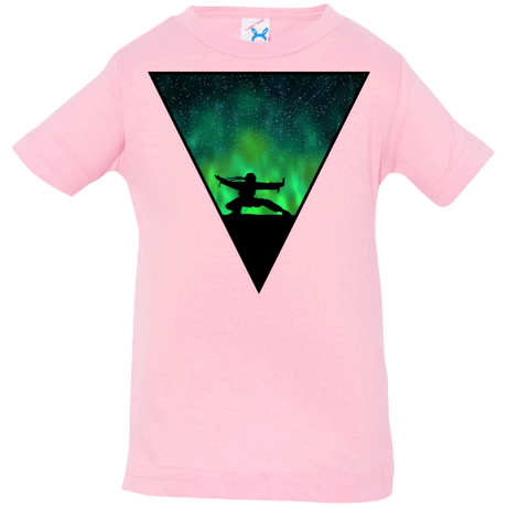 T-Shirts Pink / 6 Months Northern Lights Pose Infant Premium T-Shirt