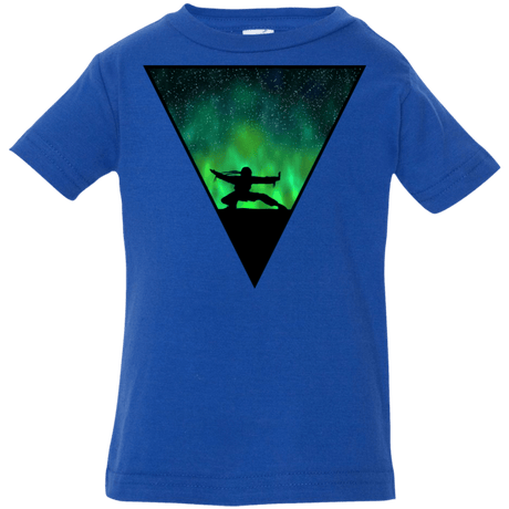 T-Shirts Royal / 6 Months Northern Lights Pose Infant Premium T-Shirt