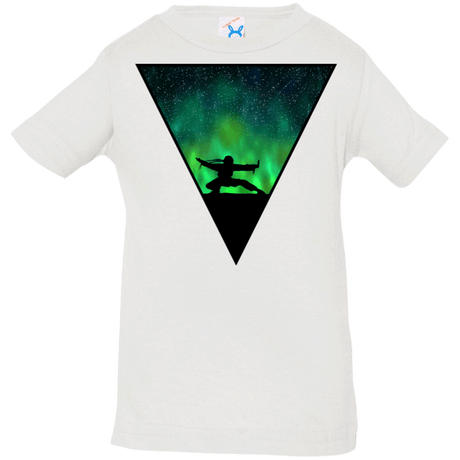 T-Shirts White / 6 Months Northern Lights Pose Infant Premium T-Shirt