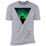 T-Shirts Heather Grey / X-Small Northern Lights Pose Men's Premium T-Shirt