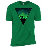 T-Shirts Kelly Green / X-Small Northern Lights Pose Men's Premium T-Shirt