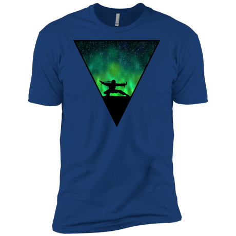 T-Shirts Royal / X-Small Northern Lights Pose Men's Premium T-Shirt