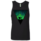 T-Shirts Black / S Northern Lights Pose Men's Premium Tank Top