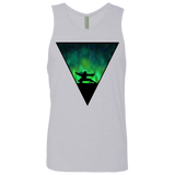 T-Shirts Heather Grey / S Northern Lights Pose Men's Premium Tank Top