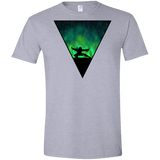T-Shirts Sport Grey / X-Small Northern Lights Pose Men's Semi-Fitted Softstyle