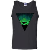 T-Shirts Black / S Northern Lights Pose Men's Tank Top