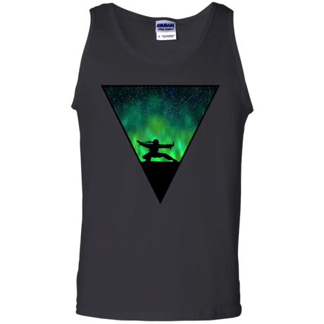 T-Shirts Black / S Northern Lights Pose Men's Tank Top