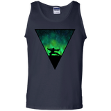T-Shirts Navy / S Northern Lights Pose Men's Tank Top