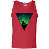 T-Shirts Red / S Northern Lights Pose Men's Tank Top