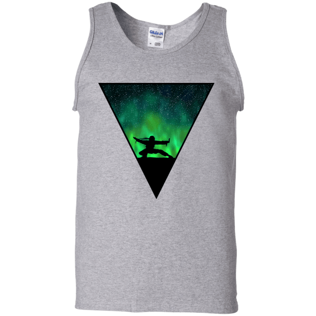 T-Shirts Sport Grey / S Northern Lights Pose Men's Tank Top