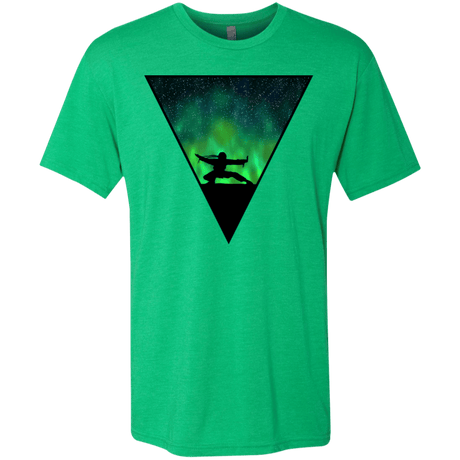 T-Shirts Envy / S Northern Lights Pose Men's Triblend T-Shirt