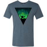 T-Shirts Indigo / S Northern Lights Pose Men's Triblend T-Shirt