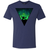 T-Shirts Vintage Navy / S Northern Lights Pose Men's Triblend T-Shirt