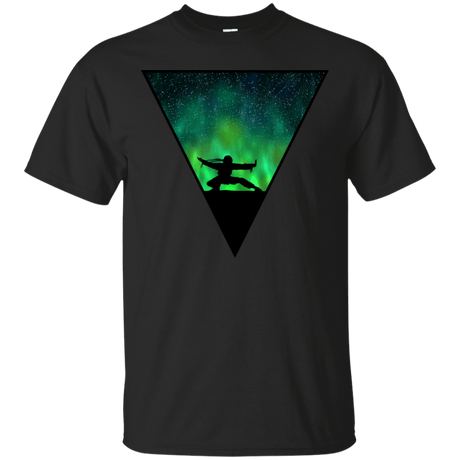 T-Shirts Black / S Northern Lights Pose T-Shirt