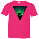 T-Shirts Hot Pink / 2T Northern Lights Pose Toddler Premium T-Shirt
