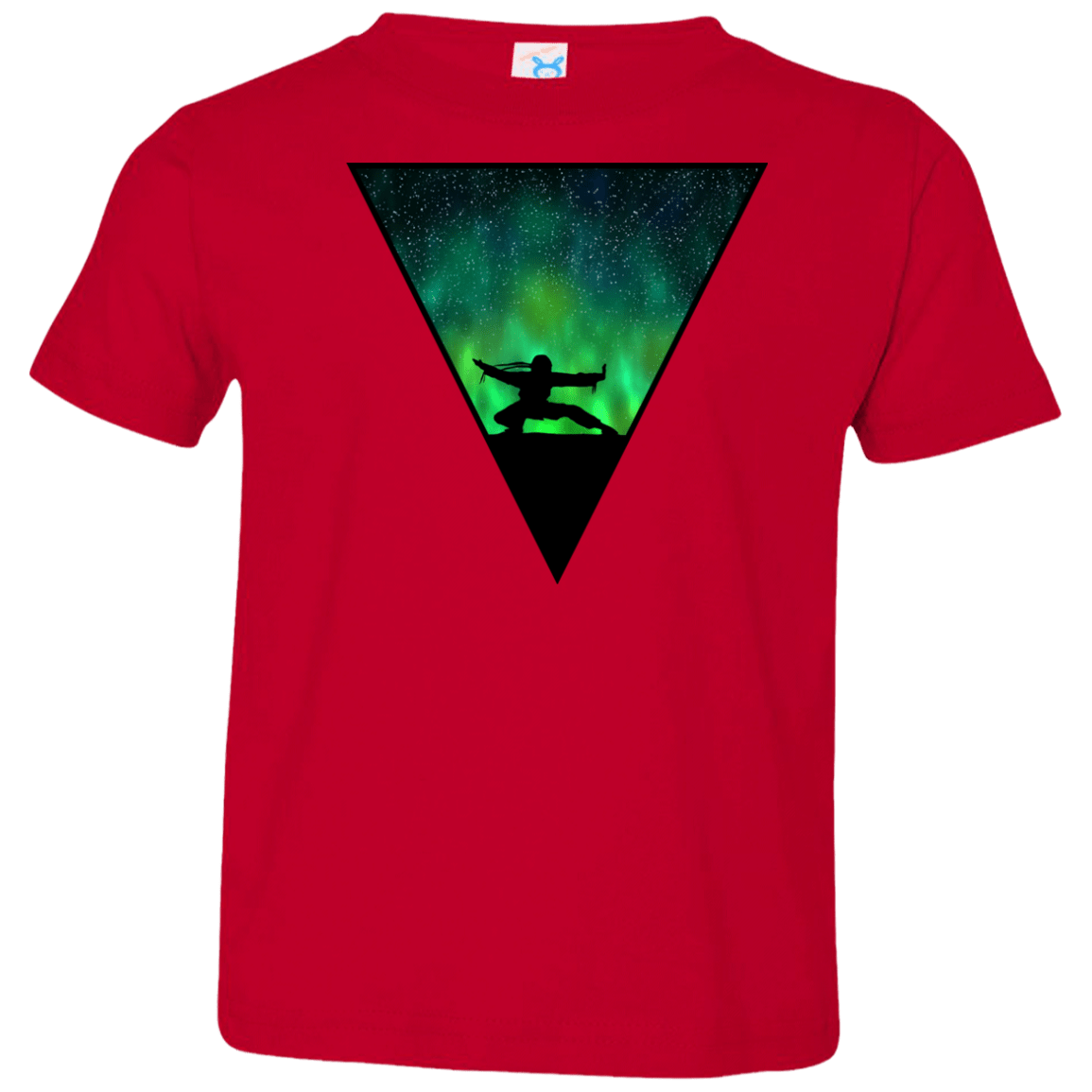 T-Shirts Red / 2T Northern Lights Pose Toddler Premium T-Shirt