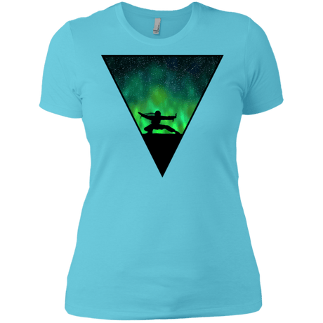 T-Shirts Cancun / X-Small Northern Lights Pose Women's Premium T-Shirt