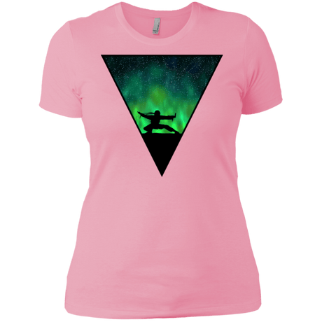 T-Shirts Light Pink / X-Small Northern Lights Pose Women's Premium T-Shirt