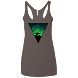 T-Shirts Macchiato / X-Small Northern Lights Pose Women's Triblend Racerback Tank